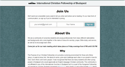 Desktop Screenshot of icfbudapest.org