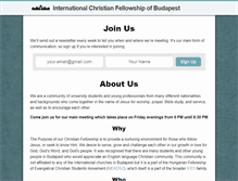 Tablet Screenshot of icfbudapest.org